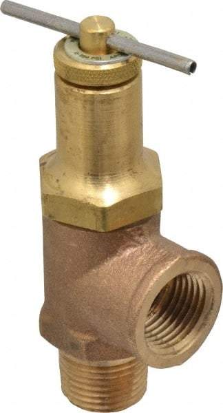 Conbraco - Bypass Relief Valve - 250 Max psi, Bronze - Exact Tool & Supply