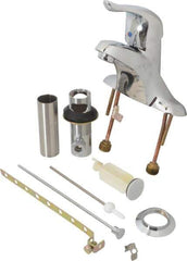 Moen - Lever Handle, Deck Plate Bathroom Faucet - One Handle, Pop Up Drain, Standard Spout - Exact Tool & Supply