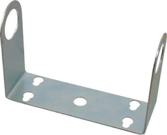 Pentair - Zinc Plated Steel, Cartridge Filter Mounting Bracket - For Use with U.S. Filters - 3 4 Inlet Outlet Valve In Head Housings - Exact Tool & Supply