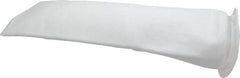 Pentair - Size 6, Semi Rigid Bag Filter - 4 Inch Diameter, 18.5 Inch Long, 1-3/4 Sq. Ft. - Exact Tool & Supply