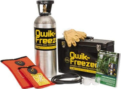 Made in USA - Quick Freezing Kit - 3/8 to 1-1/2" Pipe Capacity - Exact Tool & Supply