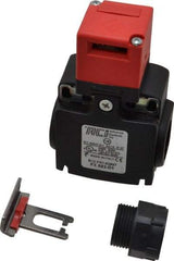 ACI - 10 Amp, 24-300 VDC, 250-600 VAC, 2 Pole Fused Safety Switch - 10 Amp, 24-300 VDC, 250-600 VAC, 1.969 Inch Wide x 1.24 Inch Deep x 3.41 Inch High, Nonmetallic, NO/NC Contact Configuration - Exact Tool & Supply