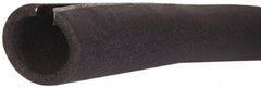 Made in USA - 3/4" Thick x 3/8" Pipe x 6' Long, Polyethylene Flexible Pipe Insulation - -160 to 200°F - Exact Tool & Supply