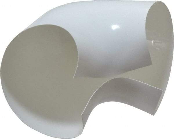 Made in USA - PVC 90° Elbow - Pipe Insulation Fitting - Exact Tool & Supply