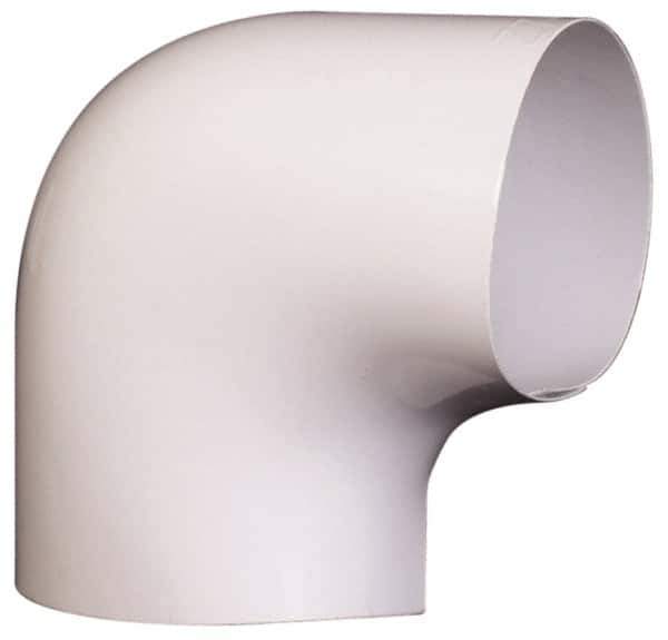 Made in USA - PVC 90° Elbow - Pipe Insulation Fitting - Exact Tool & Supply