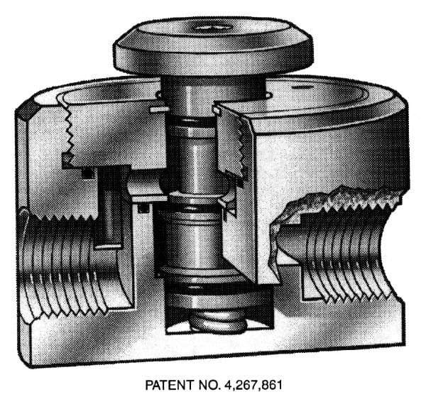 Simtech - 1/2" Pipe, PVC Manually Operated Plumbing Valve - EPDM Seal, FNPT - Exact Tool & Supply