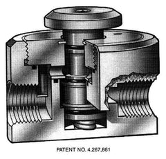 Simtech - 1/2" Pipe, PVC Manually Operated Plumbing Valve - EPDM Seal, FNPT - Exact Tool & Supply