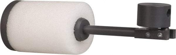 Simtech - 1/4" Pipe, PVC/EPDM, Automatic Float Valve - 80 psi, NPTF End Connections - Exact Tool & Supply