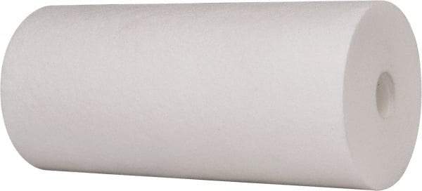 Pentair - 4-1/2" OD, 25/1µ, Polypropylene Dual Gradient Cartridge Filter - 9-3/4" Long, Reduces Sediments - Exact Tool & Supply