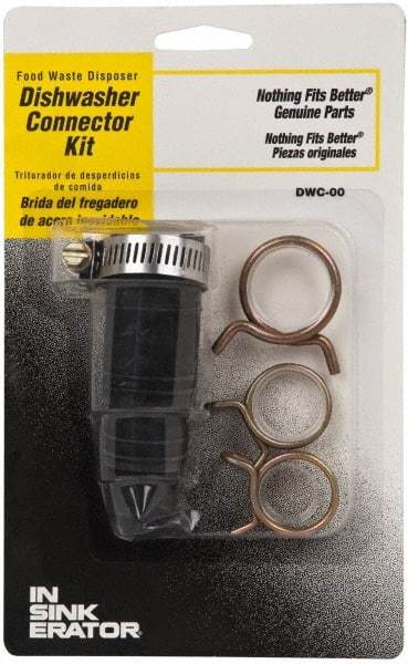 ISE In-Sink-Erator - Garbage Disposal Accessories Type: Dishwasher Connector Kit For Use With: In-Sink-Erator - Food Waste Disposers - Exact Tool & Supply