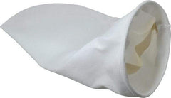 Parker - 10 Micron, Size 1, High Flow Bag Filter - 7 Inch Diameter, 16-1/2 Inch Long - Exact Tool & Supply
