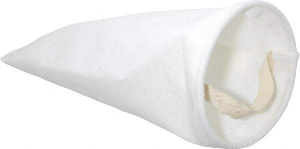 Parker - 100 Micron, Size 1, High Flow Bag Filter - 7 Inch Diameter, 16-1/2 Inch Long - Exact Tool & Supply
