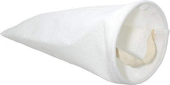 Parker - 100 Micron, Size 1, High Flow Bag Filter - 7 Inch Diameter, 16-1/2 Inch Long - Exact Tool & Supply