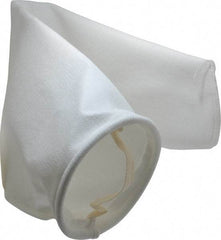 Parker - 25 Micron, Size 2, High Flow Bag Filter - 7 Inch Diameter, 30-1/2 Inch Long - Exact Tool & Supply