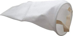 Parker - 50 Micron, Size 1, High Flow Bag Filter - 7 Inch Diameter, 16-1/2 Inch Long - Exact Tool & Supply