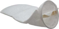 Parker - 100 Micron, Size 1, High Flow Bag Filter - 7 Inch Diameter, 16-1/2 Inch Long - Exact Tool & Supply