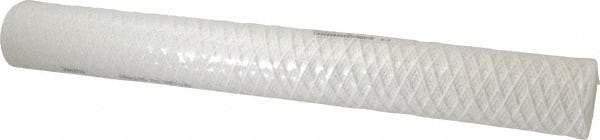 Parker - 2-1/2" OD, 1µ, Cotton String-Wound Cartridge Filter - 20" Long - Exact Tool & Supply
