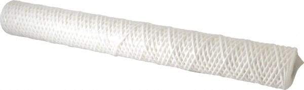 Parker - 2-1/2" OD, 50µ, Cotton String-Wound Cartridge Filter - 20" Long - Exact Tool & Supply