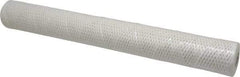 Parker - 2-1/2" OD, 25µ, Cotton String-Wound Cartridge Filter - 20" Long - Exact Tool & Supply