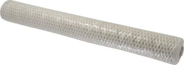 Parker - 2-1/2" OD, 50µ, Cotton String-Wound Cartridge Filter - 20" Long - Exact Tool & Supply