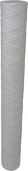 Parker - 2-1/2" OD, 5µ, Polypropylene Cotton String-Wound Cartridge Filter - 20" Long - Exact Tool & Supply