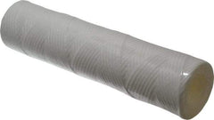Parker - 2-1/2" OD, 10µ, Polypropylene Cotton String-Wound Cartridge Filter - 10" Long - Exact Tool & Supply