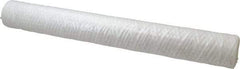 Parker - 2-1/2" OD, 50µ, Polypropylene Cotton String-Wound Cartridge Filter - 20" Long - Exact Tool & Supply