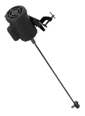 Made in USA - 65 psi Air Pressure, 25 to 1,000 Gallon Mixing Capacity, 1/3 hp, C-Clamp, Air Powered Mixer - 1/4 Inch Inlet, 36 Inch Long Shaft, 316 Stainless Steel Shaft, 60 to 2,000 RPM, Compatible with Drum Container - Exact Tool & Supply