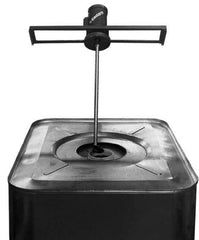 Made in USA - 2 Hp, 1,750 RPM, 275 Gallon Mixing Capacity, IBC, TEFC Motor, Electric Mixer - 115/230 Volts (Single Phase) and 208/230/460 Volts (Three Phase), 6 Inch Prop Diameter, 32 Inch Shaft Length, 316 Stainless Steel - Exact Tool & Supply