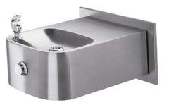 Halsey Taylor - Wall Mounted-No Back Plate Water Cooler & Fountain - ADA Wheelchair Accessible, Stainless Steel - Exact Tool & Supply