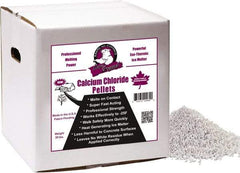 Bare Ground Solutions - 40 Lb Box Calcium Chloride Pellets - Effective to -20°F - Exact Tool & Supply