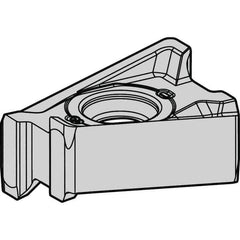 Kennametal - LNGU542 Grade KC725M Carbide Milling Insert - TiN/TiCN/TiN Finish - Exact Tool & Supply