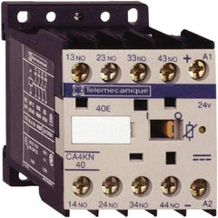 Schneider Electric - 4NO, 24 VDC Control Relay - 17 V - Exact Tool & Supply