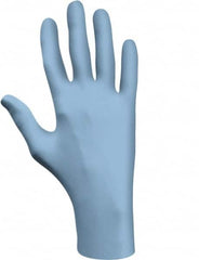 SHOWA - Size L, 4 mil, Food Grade, Powder Free Nitrile Disposable Gloves - Exact Tool & Supply