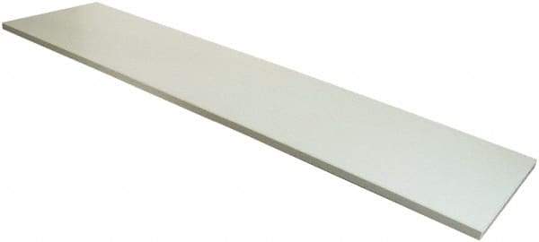 ECONOCO - Open Shelving Accessory/Component - Melamine Finish, 48" Long, Use with Slatwall, Gridwall or Slotted Standard Brackets - Exact Tool & Supply