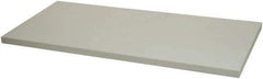 ECONOCO - Open Shelving Accessory/Component - Melamine Finish, 24" Long, Use with Slatwall, Gridwall or Slotted Standard Brackets - Exact Tool & Supply