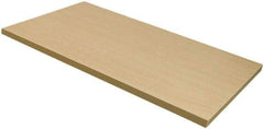 ECONOCO - Open Shelving Accessory/Component - Melamine Finish, 24" Long, Use with Slatwall, Gridwall or Slotted Standard Brackets - Exact Tool & Supply
