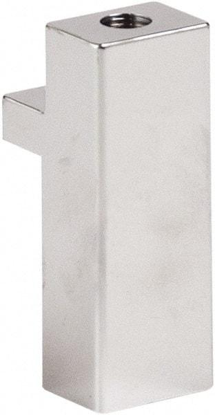 ECONOCO - Open Shelving Accessory/Component - Chrome Plated Finish, 2-5/8" Long, Use with 3/8" Threaded Stem - Exact Tool & Supply