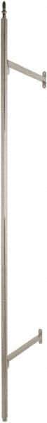 ECONOCO - 16" Wide, 84 High, Open Shelving Accessory/Component - Chrome Plated Finish, Use with President Line Hardware - Exact Tool & Supply