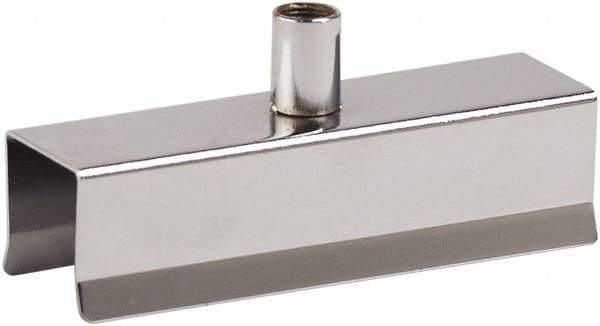 ECONOCO - Open Shelving Accessory/Component - Chrome Plated Finish, Use with 1" Square Tubing - Exact Tool & Supply