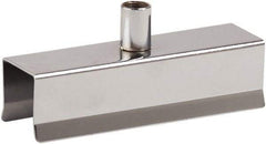 ECONOCO - Open Shelving Accessory/Component - Chrome Plated Finish, Use with 1" Square Tubing - Exact Tool & Supply