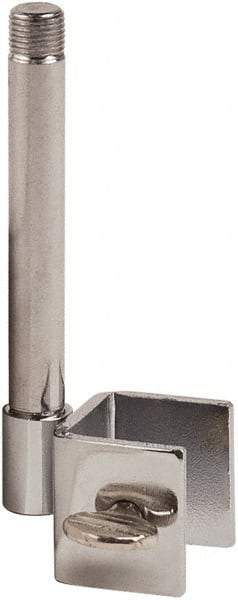ECONOCO - Open Shelving Accessory/Component - Chrome Plated Finish, Use with 3/4" Square Tubing - Exact Tool & Supply