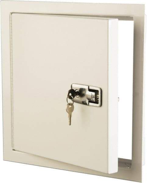 Karp - 24" Wide x 24" High, Galvanized Steel Exterior Access Door - Exact Tool & Supply