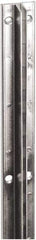 ECONOCO - Black Finish Single Slotted Standard Bracket - 96" Long, 13/16" Wide - Exact Tool & Supply