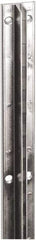 ECONOCO - Zinc Coated Single Slotted Standard Bracket - 96" Long, 13/16" Wide - Exact Tool & Supply