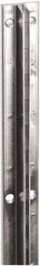 ECONOCO - Zinc Coated Single Slotted Standard Bracket - 72" Long, 1.187" Wide - Exact Tool & Supply