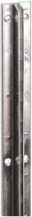 ECONOCO - Zinc Coated Single Slotted Standard Bracket - 120" Long, 1.187" Wide - Exact Tool & Supply
