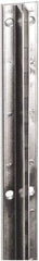 ECONOCO - Zinc Coated Single Slotted Standard Bracket - 144" Long, 1.187" Wide - Exact Tool & Supply