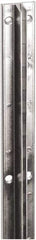 ECONOCO - Black Finish Single Slotted Standard Bracket - 72" Long, 13/16" Wide - Exact Tool & Supply