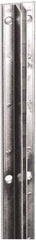 ECONOCO - Zinc Coated Single Slotted Standard Bracket - 120" Long, 11/16" Wide - Exact Tool & Supply